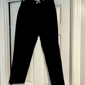 Black curvy riviera cropped pants NWT